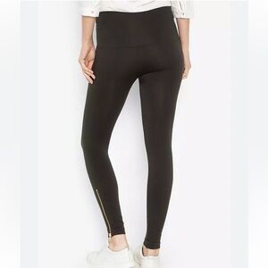 Spanx Look At Me Now Seamless Side Zip Leggings